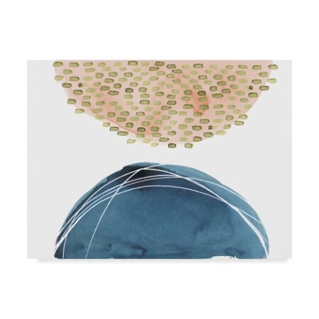 Trademark Fine Art Grace Popp 'Up And Over Ii' Canvas Art, 14x19 WAG07281-C1419GG